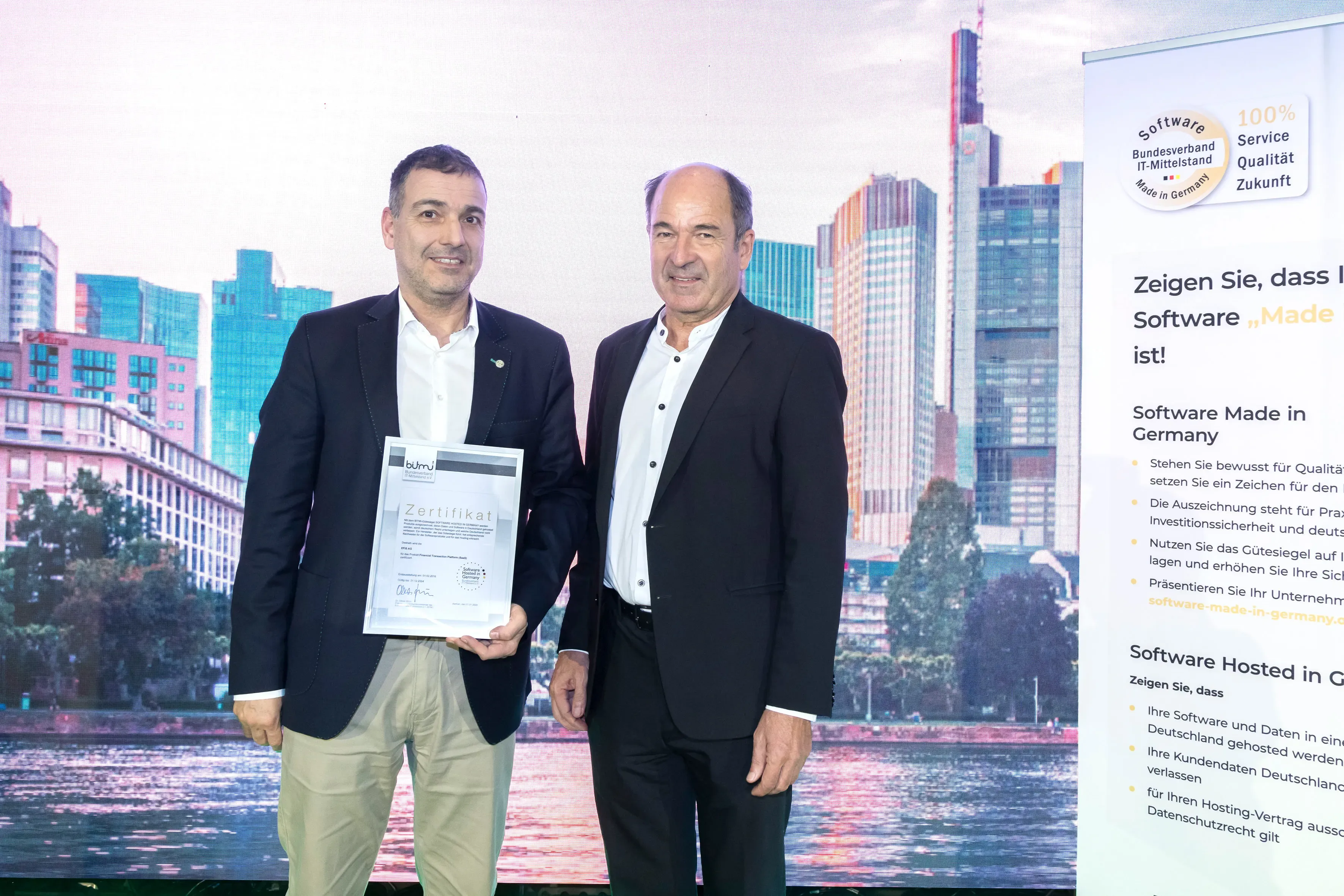 Quality Seal 'Software Hosted in Germany' Renewed